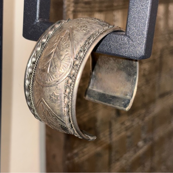 Jewelry - Antique Tribal Engraved Cuff Bracelet